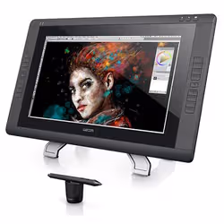 Wacom Cintiq 22HD touch 21.5" 210 cd/m² Full HD Noir Écran tactile - Vue supplémentaire 3